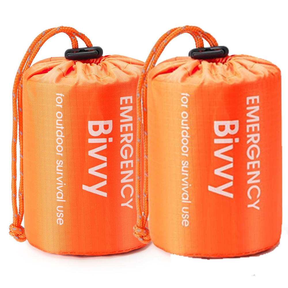 Bivy Bag Emergency - Emergency Sleeping Bag Survival Blanket Thermal