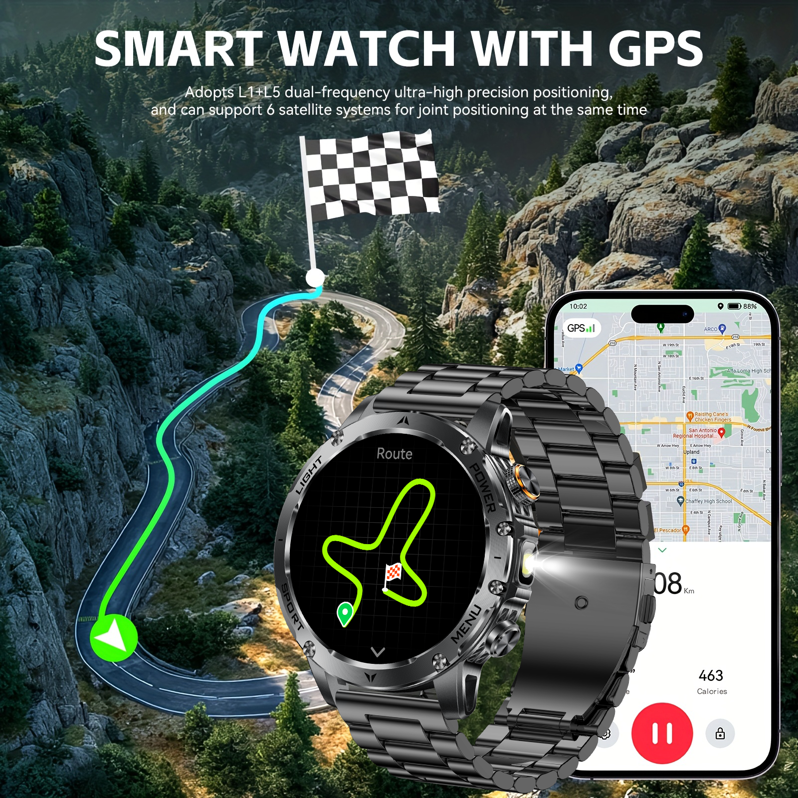 2025 New GPS Outdoor Sports Sm - مراجعة Compass Lensatic وسعره