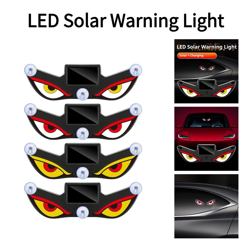 Car Solar LED Light Dynamic De - مراجعة Sos Light Strobe وسعره