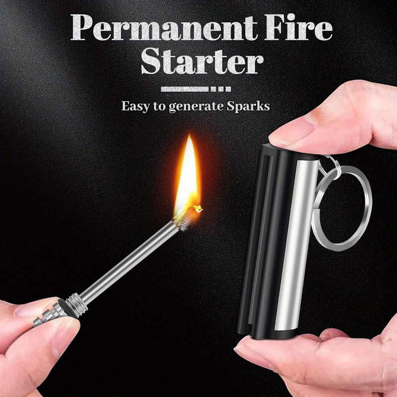10, 000 Times -10 Pieces Perma - مراجعة Magnesium Fire Starter وسعره
