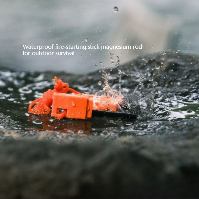 5PCS Outdoor Survival Waterpro - مراجعة Magnesium Fire Starter وسعره