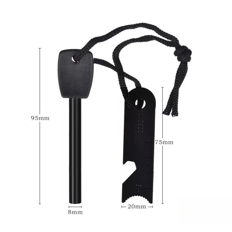 Outdoor Survival Flint Fire St - مراجعة Fire Starting Kit وسعره