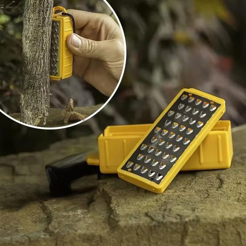 Outdoor Magnifying Glass Card  - مراجعة Fire Starting Kit وسعره