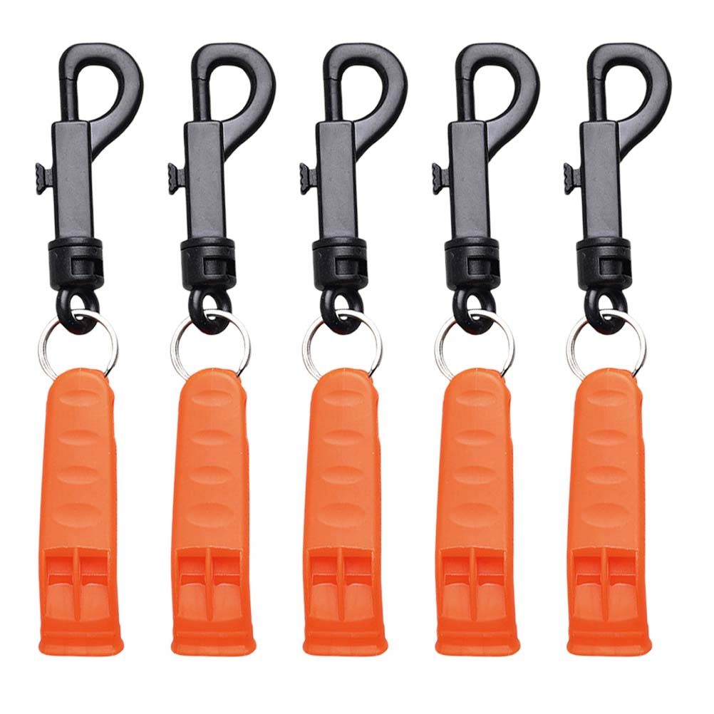 10Pcs Rescue Whistles Plastic  - مراجعة Emergency Whistle Loud وسعره