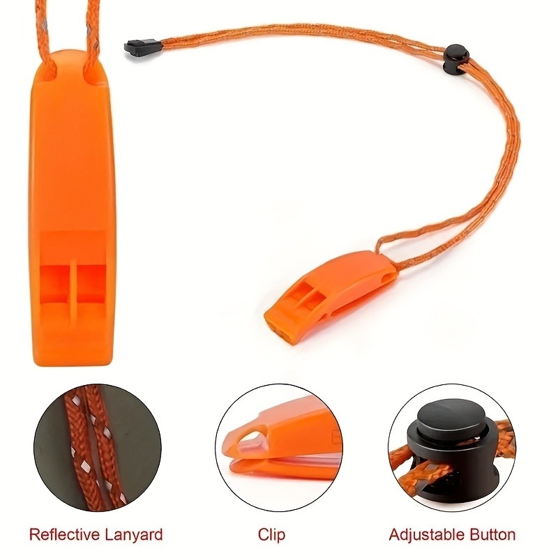 1PC Ultra-Loud Safety Emergenc - مراجعة Emergency Whistle Loud وسعره