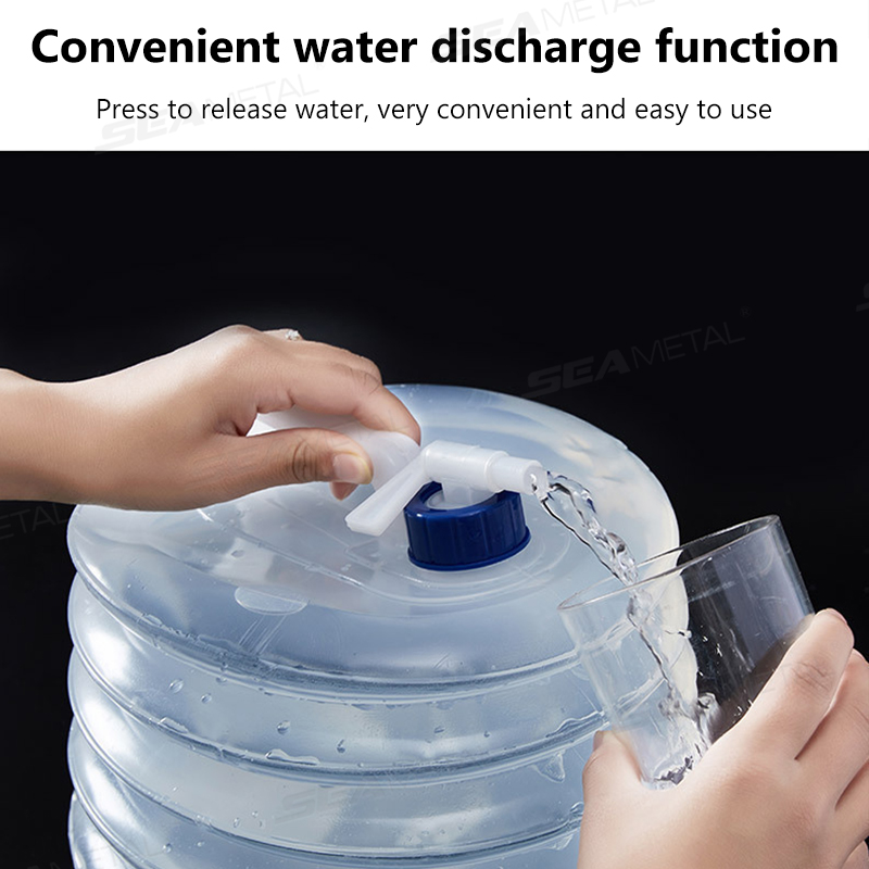 SEAMETAL 5L-15L Car Collapsibl - مراجعة Water Bag Collapsible وسعره