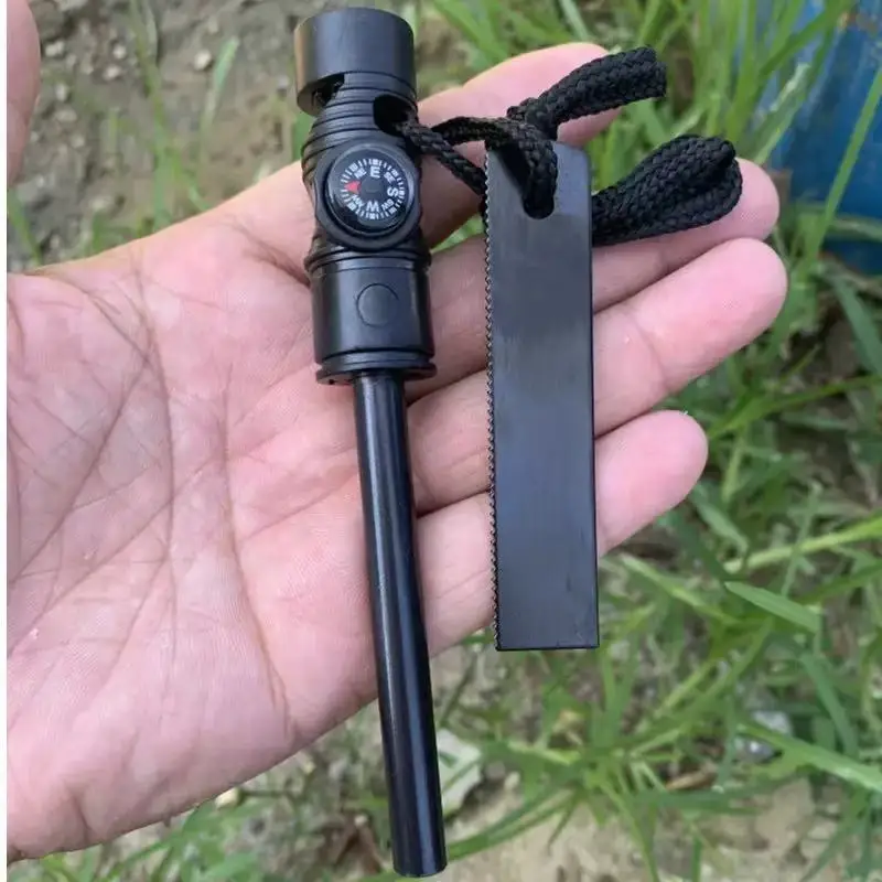 Multifunctional Long Tactical  - مراجعة Magnesium Fire Starter وسعره