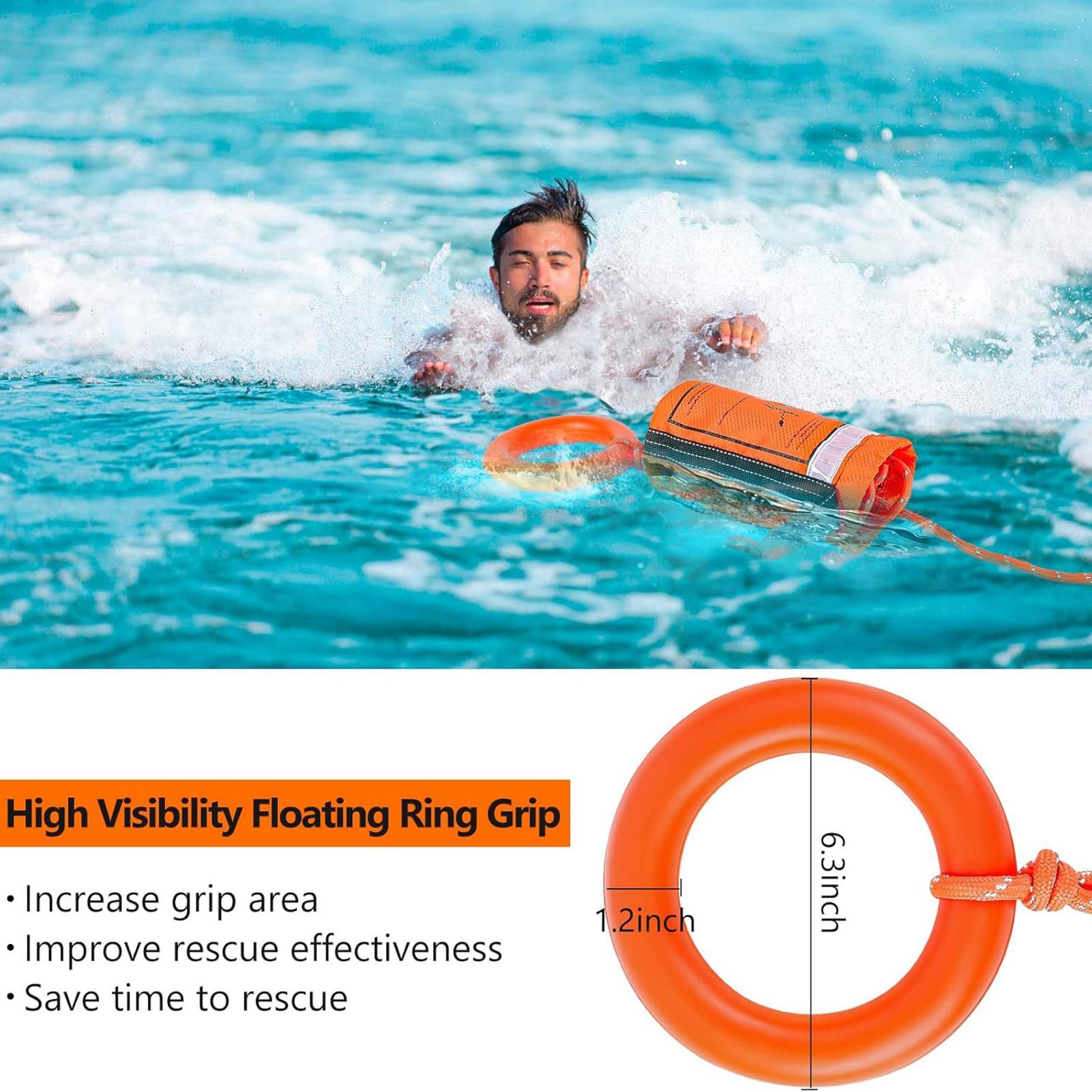 Water Rescue Throw Bag With Ro - مراجعة Rescue Rope Throw وسعره