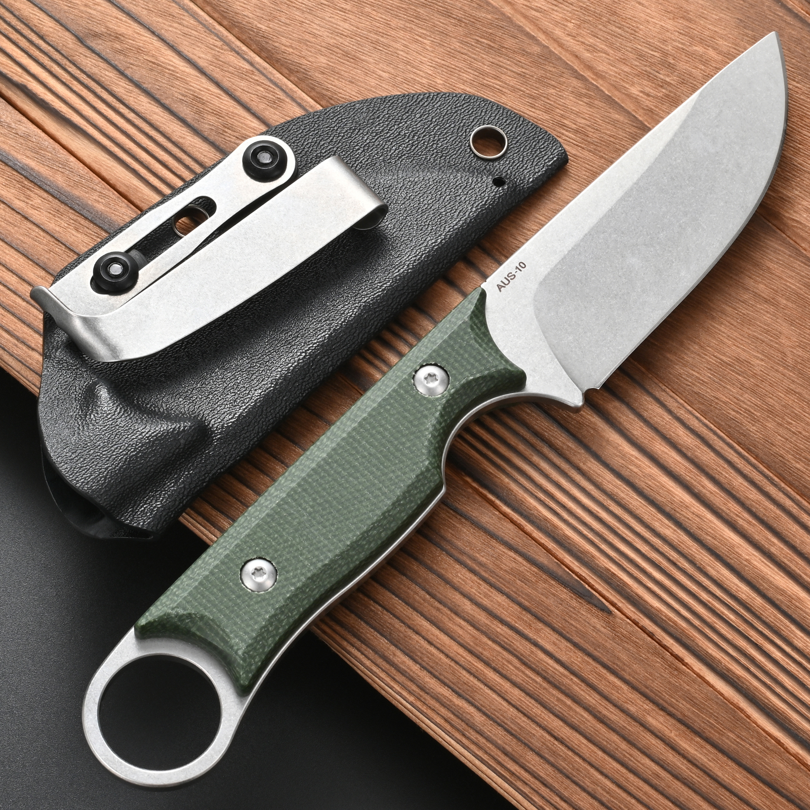 Eafengrow FF103 Fixed Blade Kn - مراجعة Bushcraft Knife Fixed وسعره
