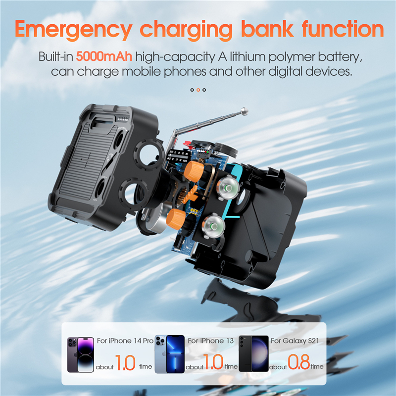 5000mAh Emergency Solar Power  - مراجعة Solar Emergency Charger وسعره