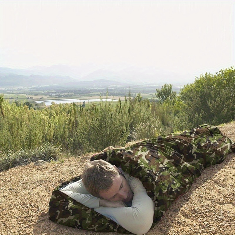 Envelope Digital Camouflage Sl - مراجعة Bivy Bag Emergency وسعره