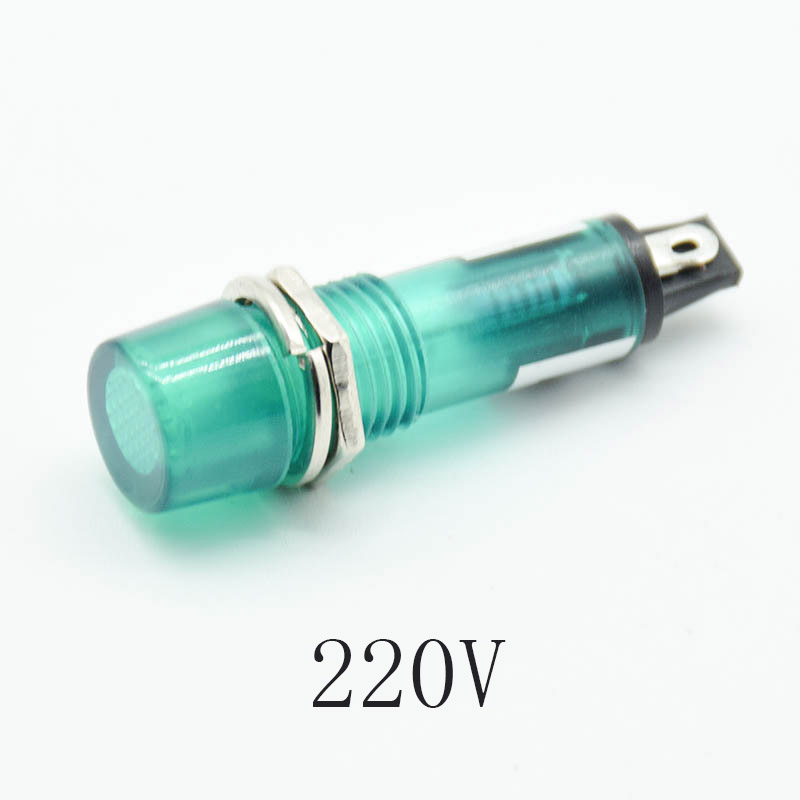 5Pcs 220V 12V 24V DC Mounting  - مراجعة Signal Panel Orange وسعره