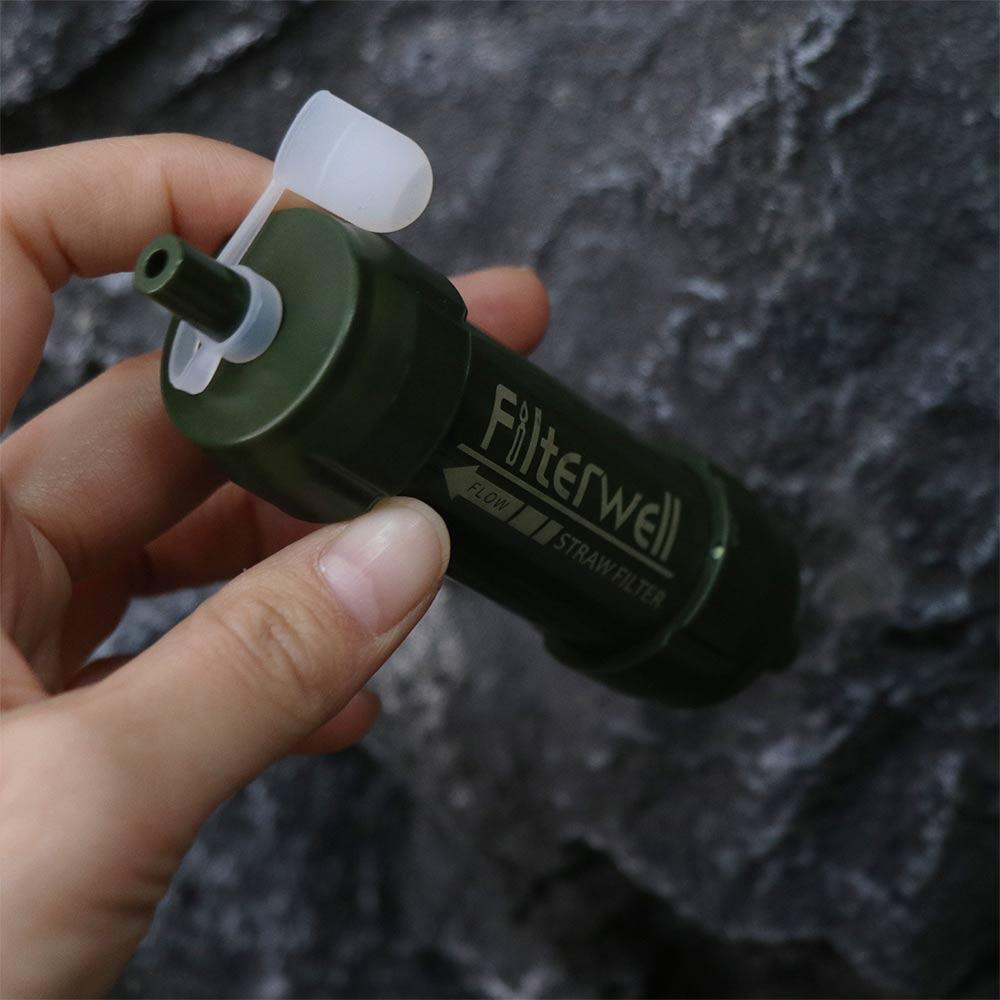 Mini Mini Water Filter Straw S - مراجعة Water Purification Straw وسعره