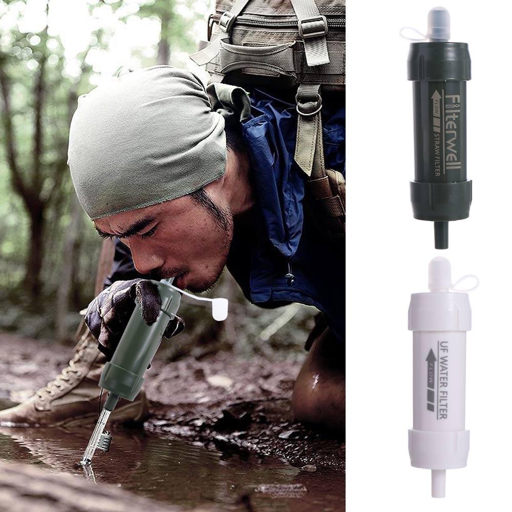 Mini Mini Water Filter Straw S - مراجعة Water Purification Straw وسعره