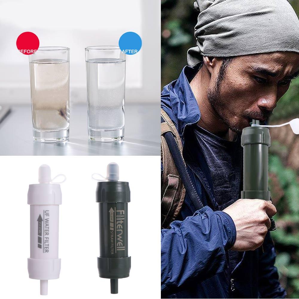 Mini Mini Water Filter Straw S - مراجعة Water Purification Straw وسعره