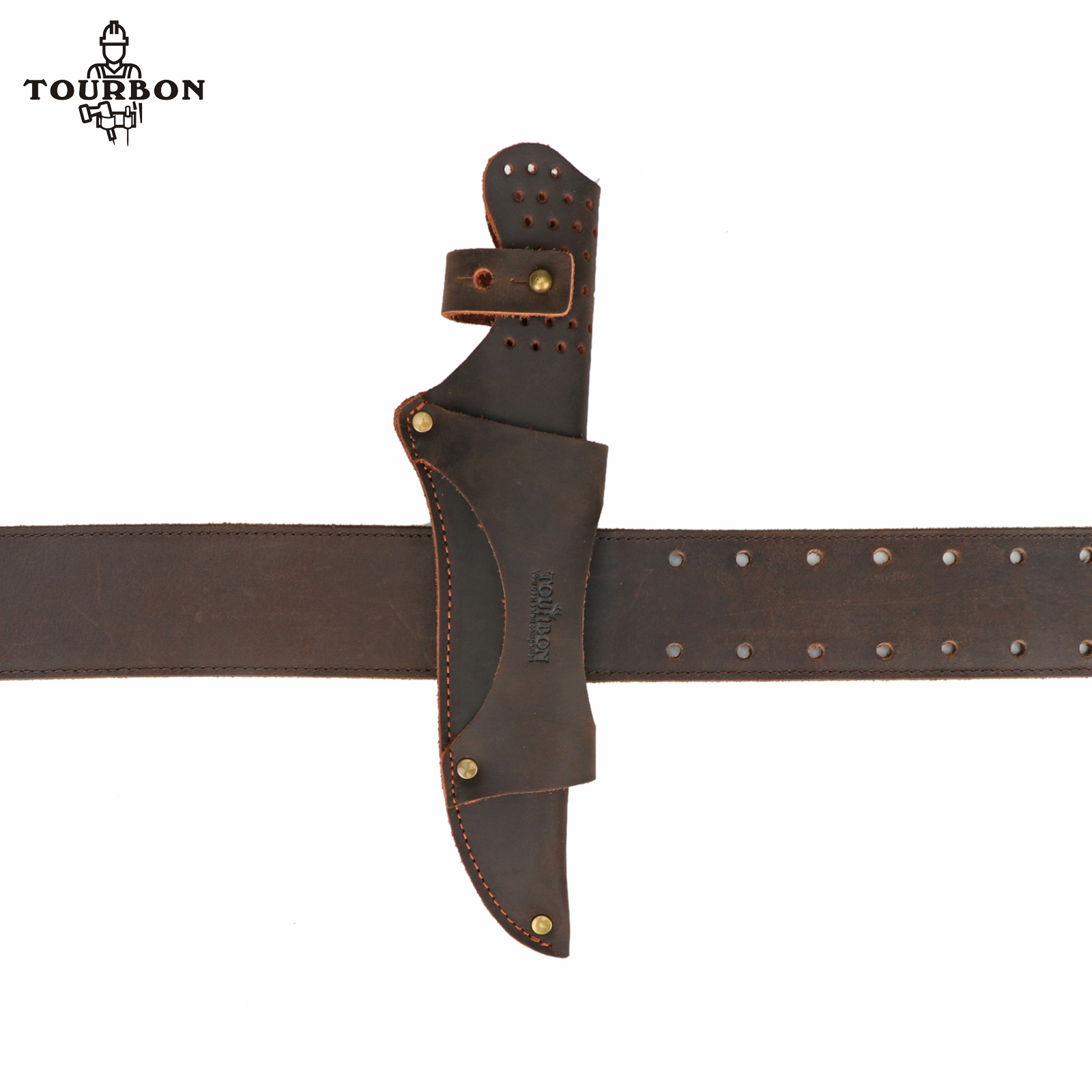 Tourbon Leather Tool Fixed Bla - مراجعة Bushcraft Knife Fixed وسعره