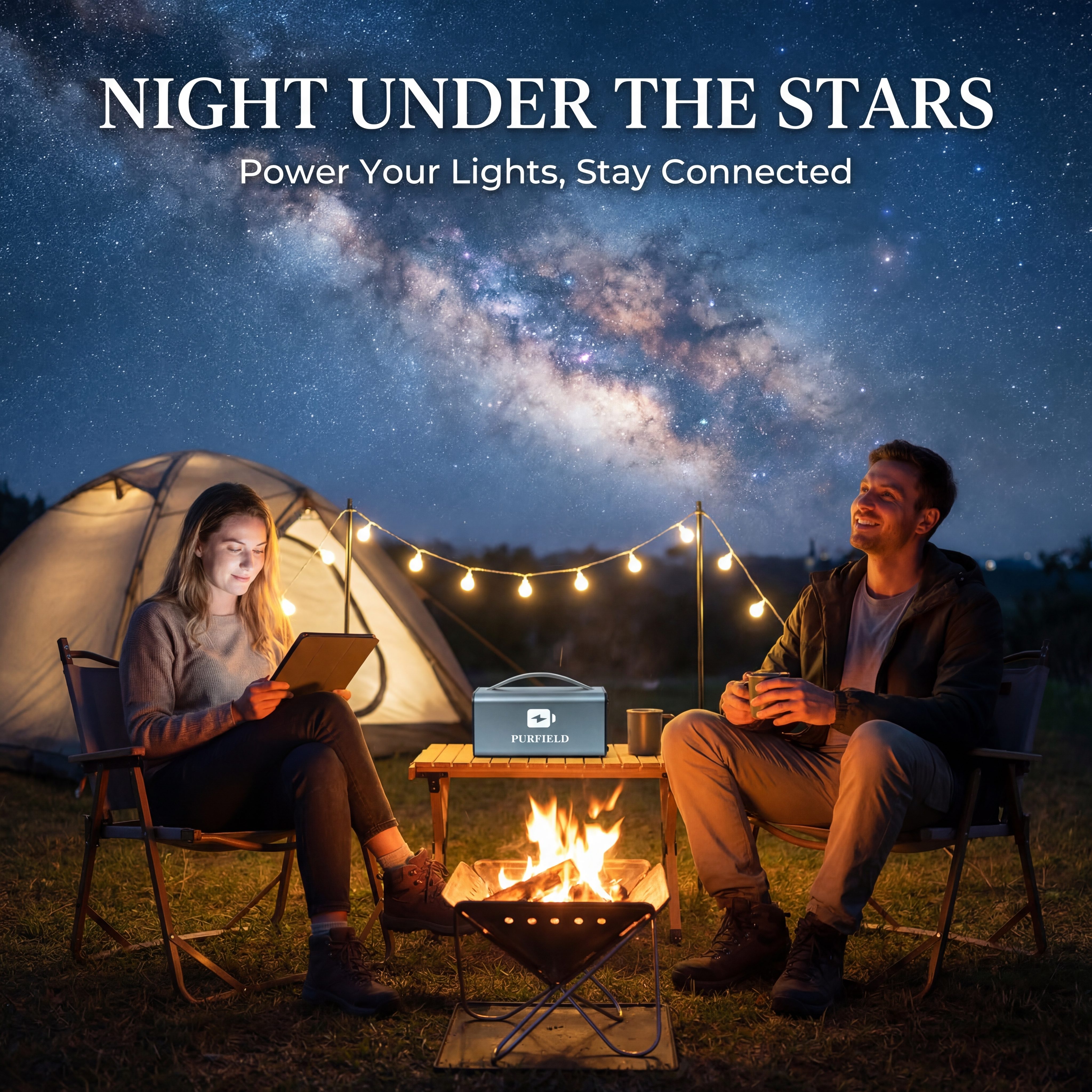 180W Outdoor Power Station 320 - مراجعة Solar Emergency Charger وسعره