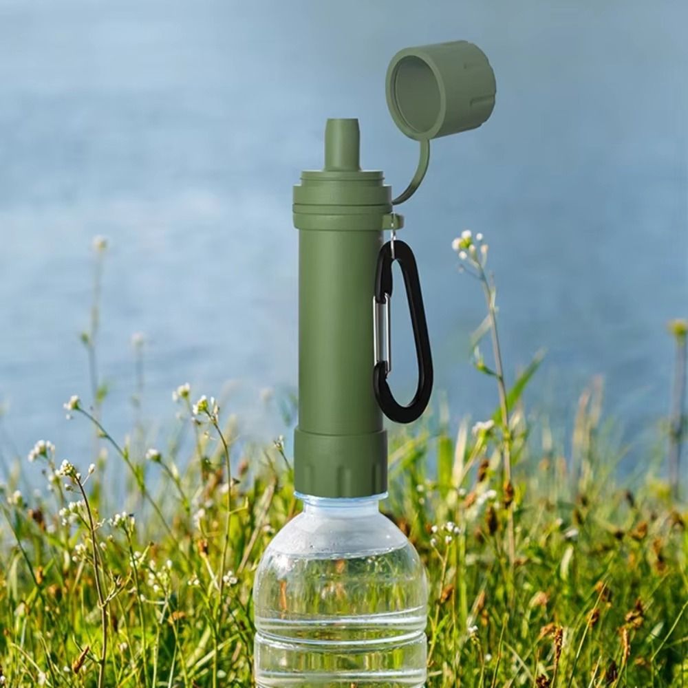 Mini Mini Water Filter Straw S - مراجعة Water Purification Straw وسعره