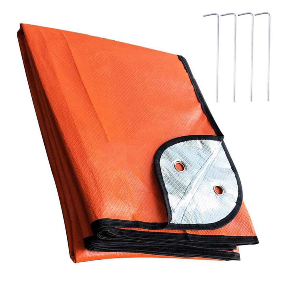 1pc Outdoor Camping Survival B - مراجعة Survival Blanket Reflective وسعره