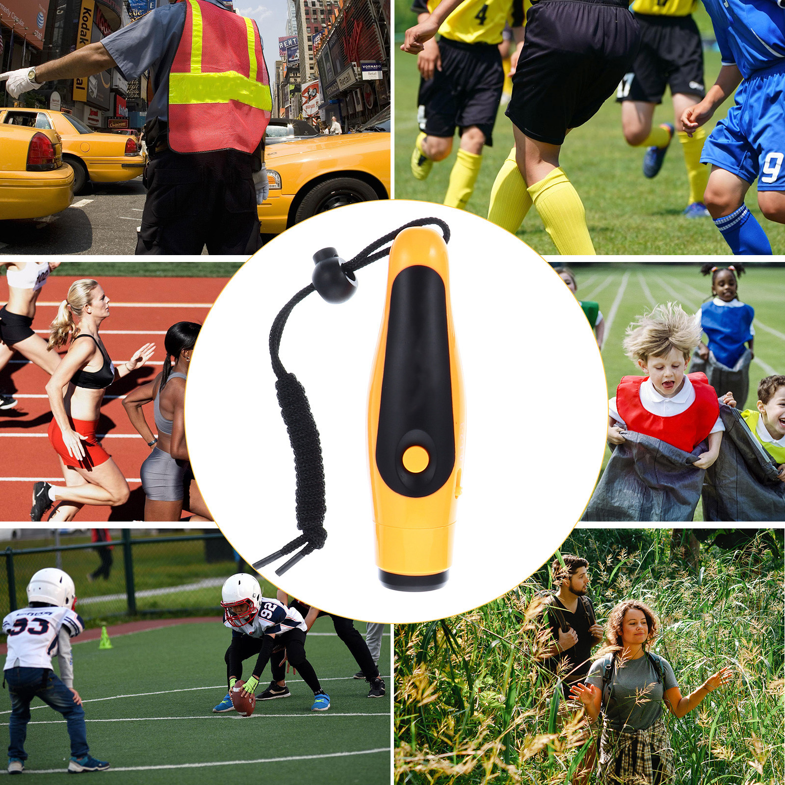 1Pcs Emergency Whistle Outdoor - مراجعة Emergency Whistle Loud وسعره