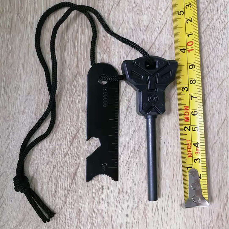 2 SET Outdoor Survival Solid F - مراجعة Magnesium Fire Starter وسعره