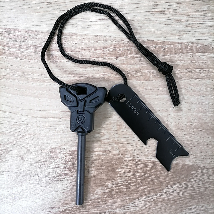 2 SET Outdoor Survival Solid F - مراجعة Magnesium Fire Starter وسعره