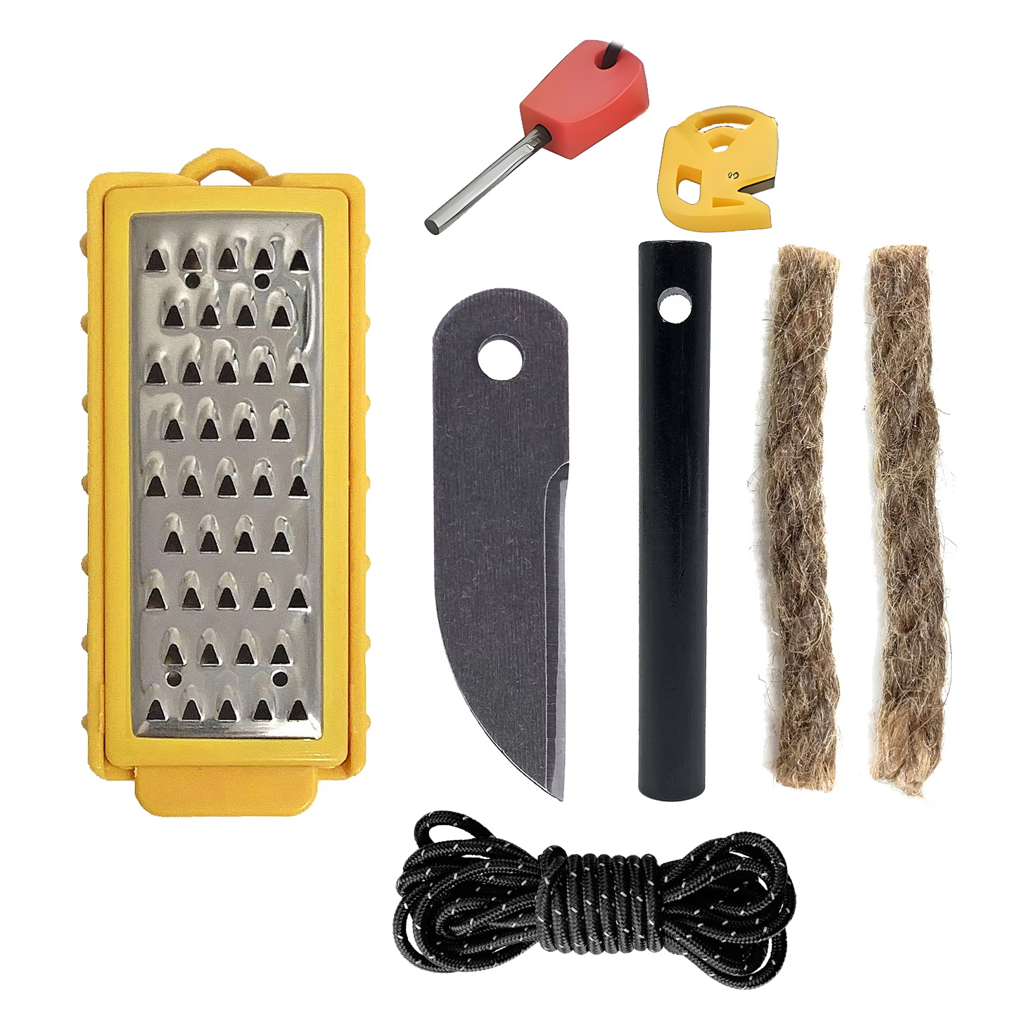 Outdoor Flint Set Fire Equipme - مراجعة Fire Starting Kit وسعره