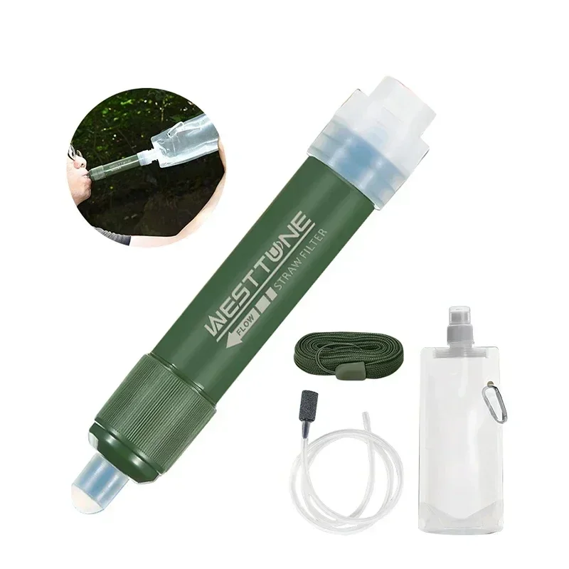 Westtune Outdoor Mini Camping  - مراجعة Water Purification Straw وسعره