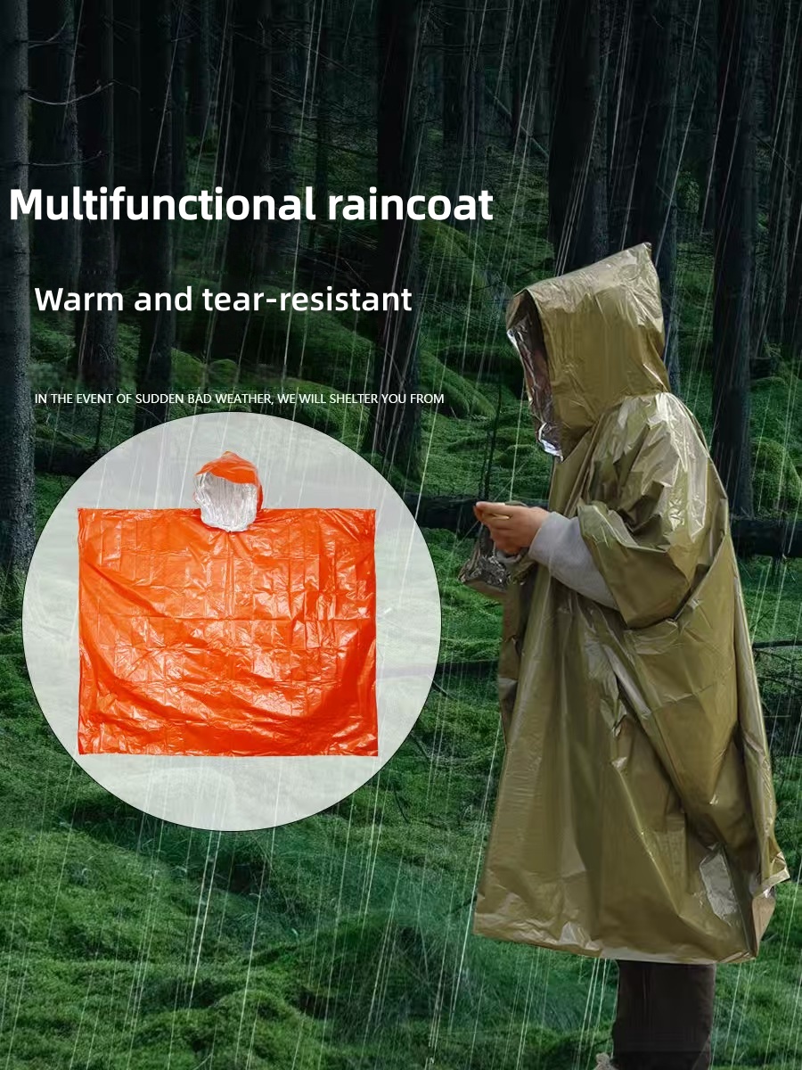 Outdoor Portable Emergency Rai - مراجعة Survival Blanket Reflective وسعره