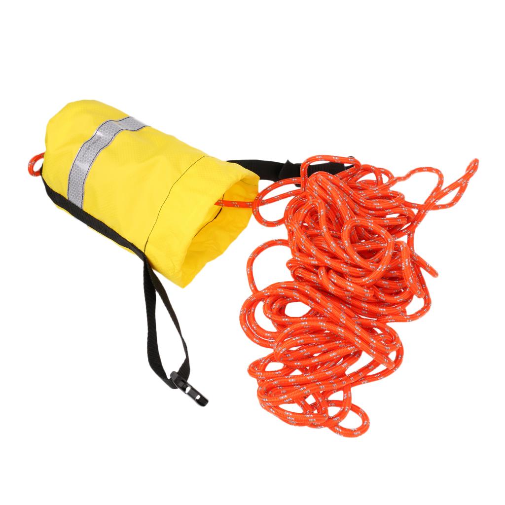 Reflective Throw Bag with Rope - مراجعة Rescue Rope Throw وسعره