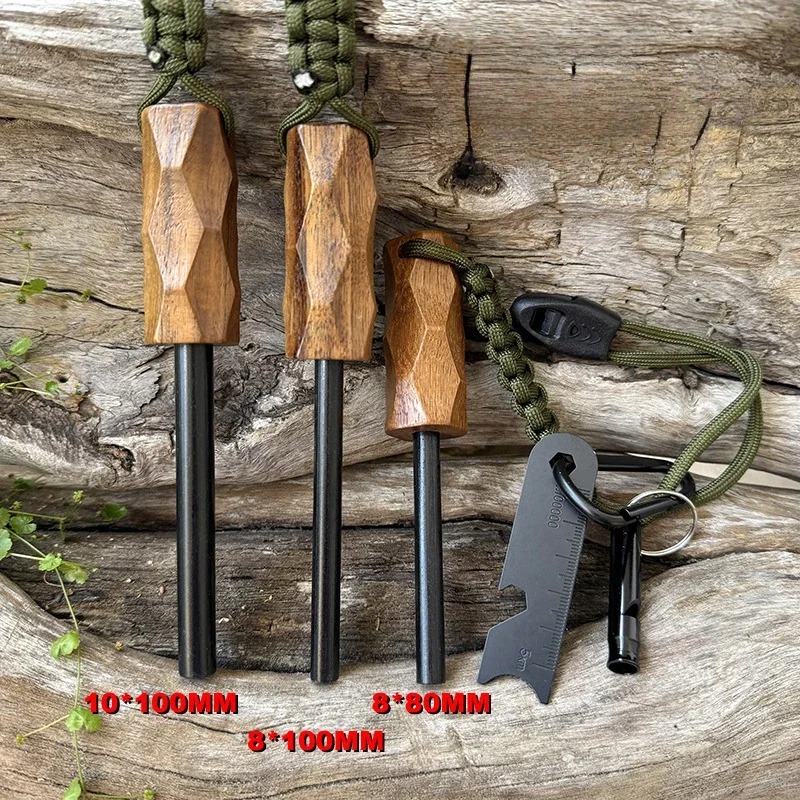New Outdoor Flint Fire Starter - مراجعة Fire Starting Kit وسعره