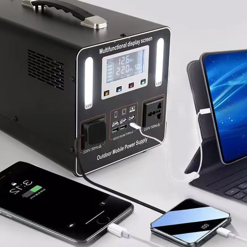 220V LiFePO4 Portable Power St - مراجعة Solar Emergency Charger وسعره