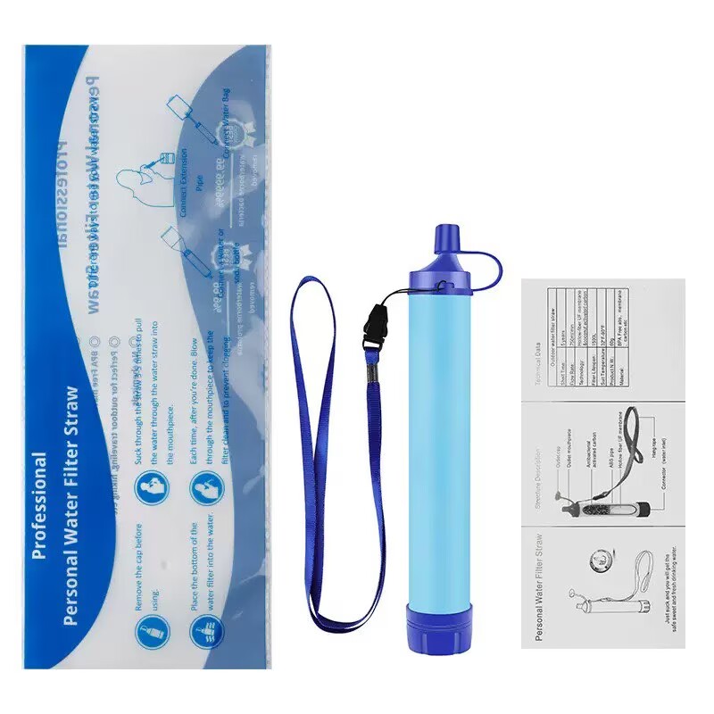 Portable Water Filter Straw, P - مراجعة Bivy Bag Emergency وسعره
