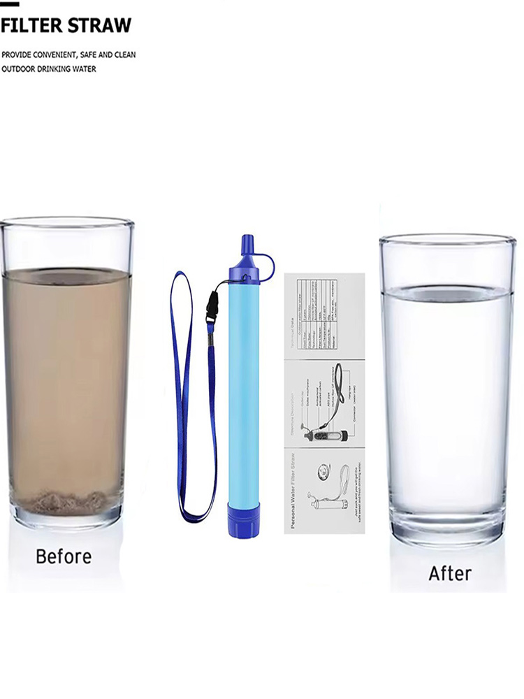 Portable Water Filter Straw, P - مراجعة Bivy Bag Emergency وسعره
