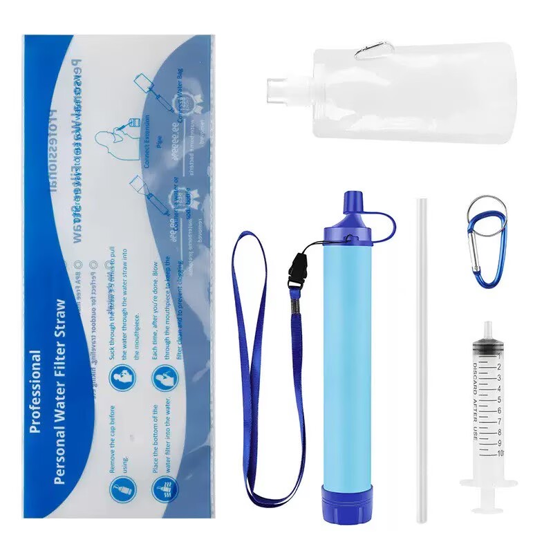 Portable Water Filter Straw, P - مراجعة Bivy Bag Emergency وسعره