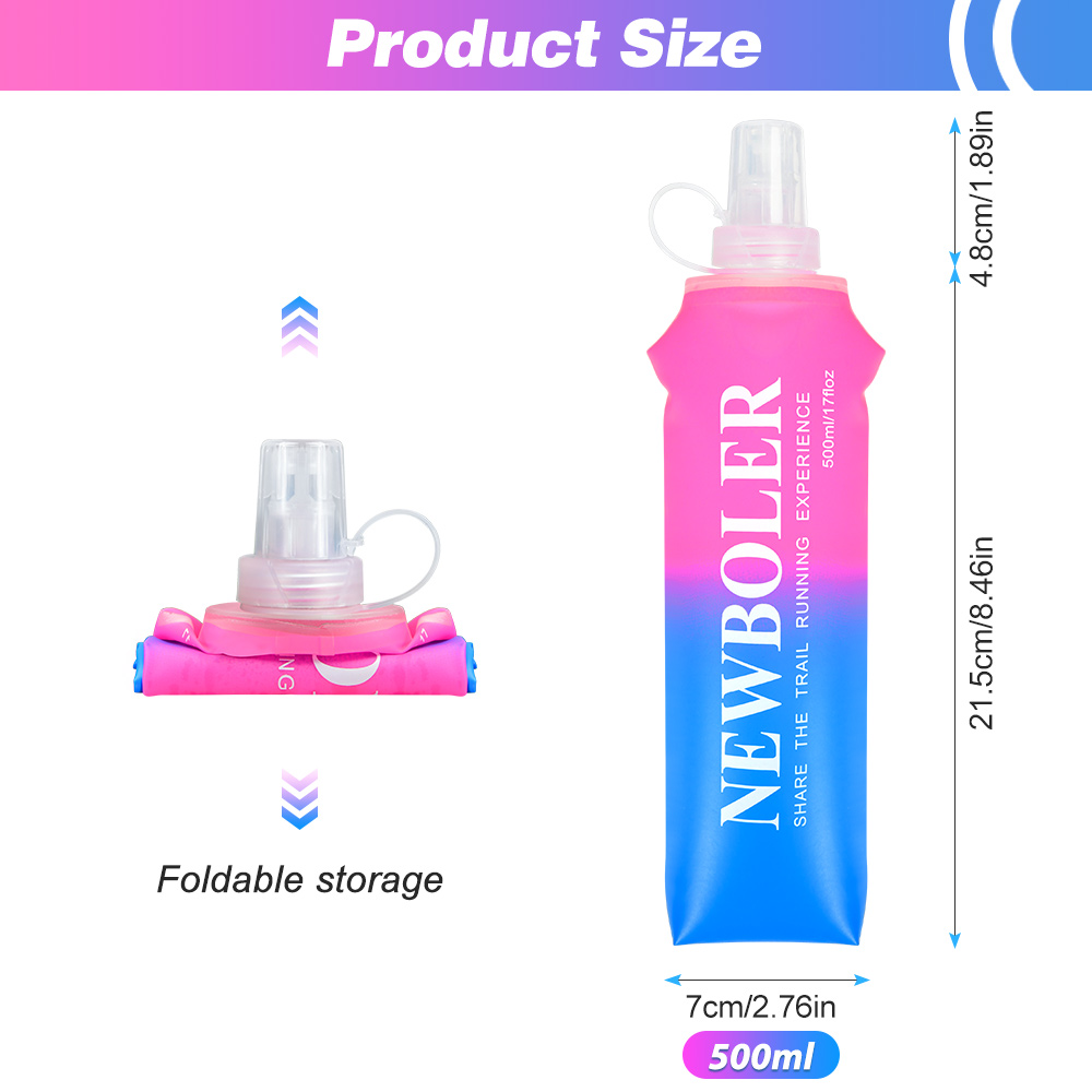 NEWBOLER Water Bottle Folding  - مراجعة Water Bag Collapsible وسعره