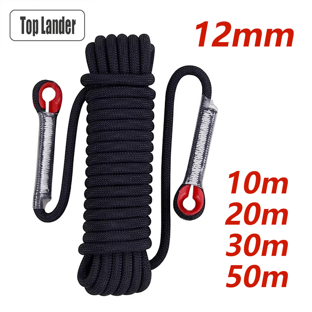 12mm Safety Life Rope Climbing - مراجعة Rescue Rope Throw وسعره