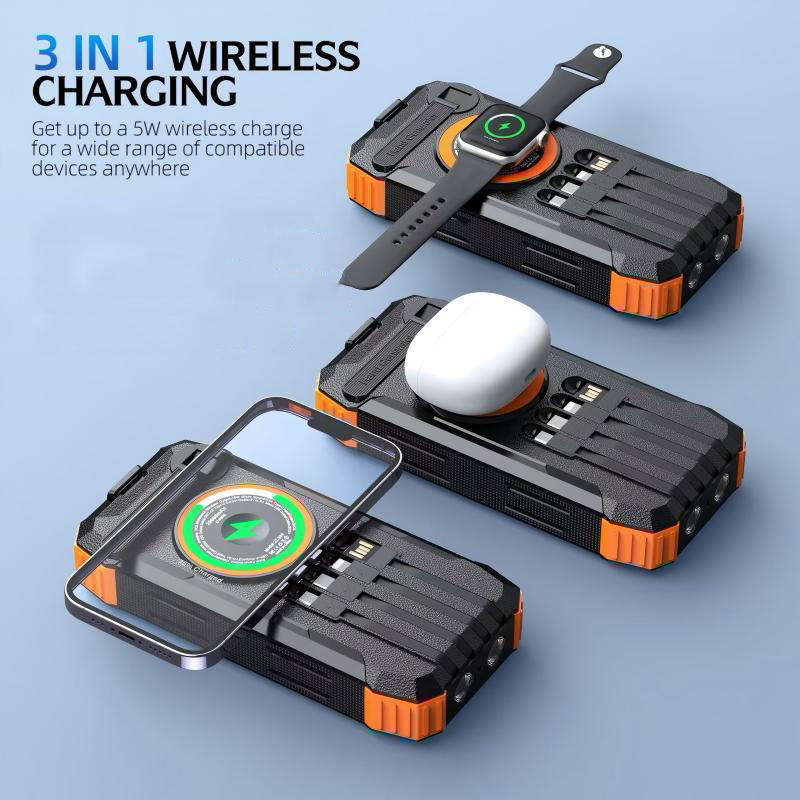 20000mAh Hand Crank Solar Powe - مراجعة Solar Emergency Charger وسعره