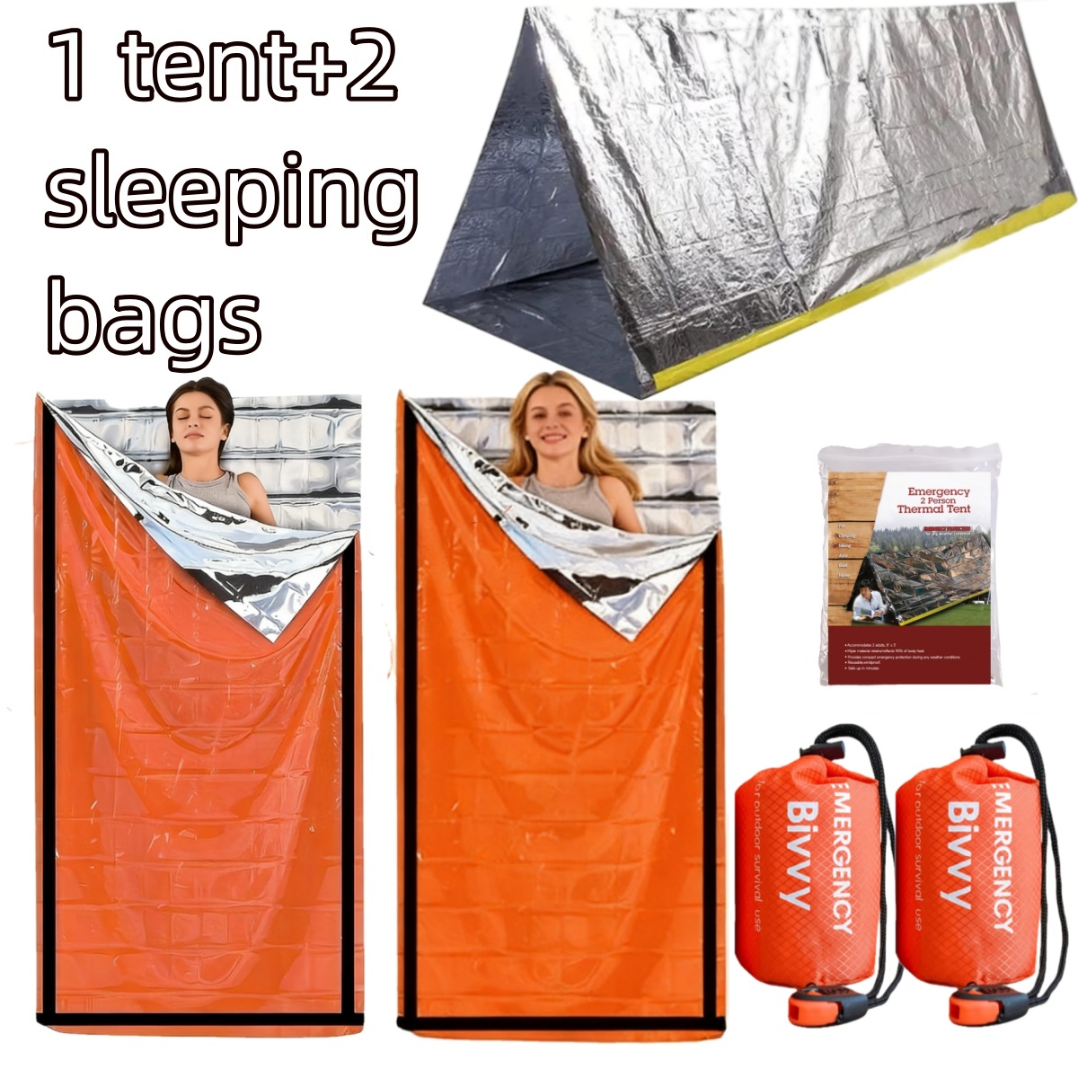 Compact Emergency Thermal Tent - مراجعة Emergency Mylar Tent وسعره