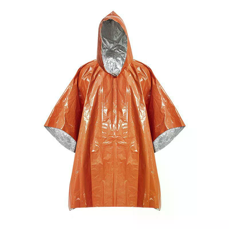 4PCS Emergency Survival Rain H - مراجعة Survival Blanket Reflective وسعره