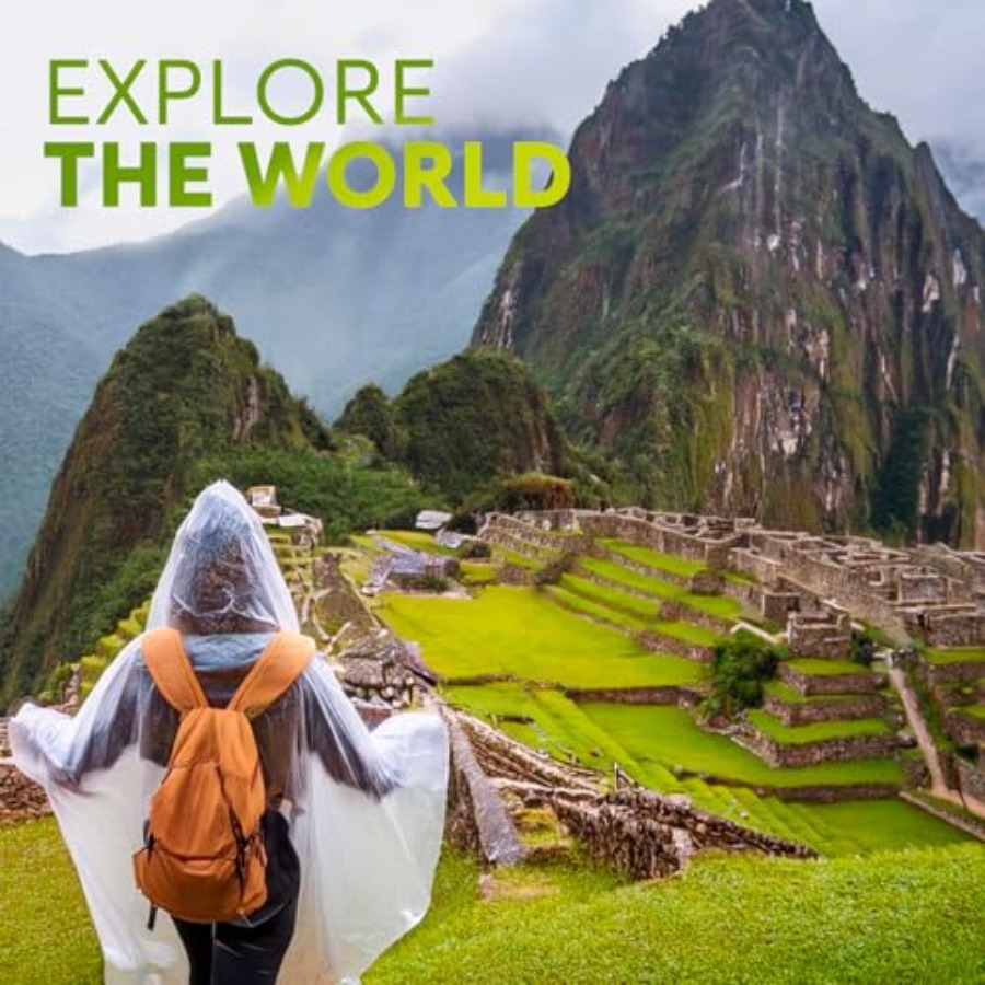 Disposable Rain Ponchos for Ad - مراجعة Emergency Poncho Rain وسعره