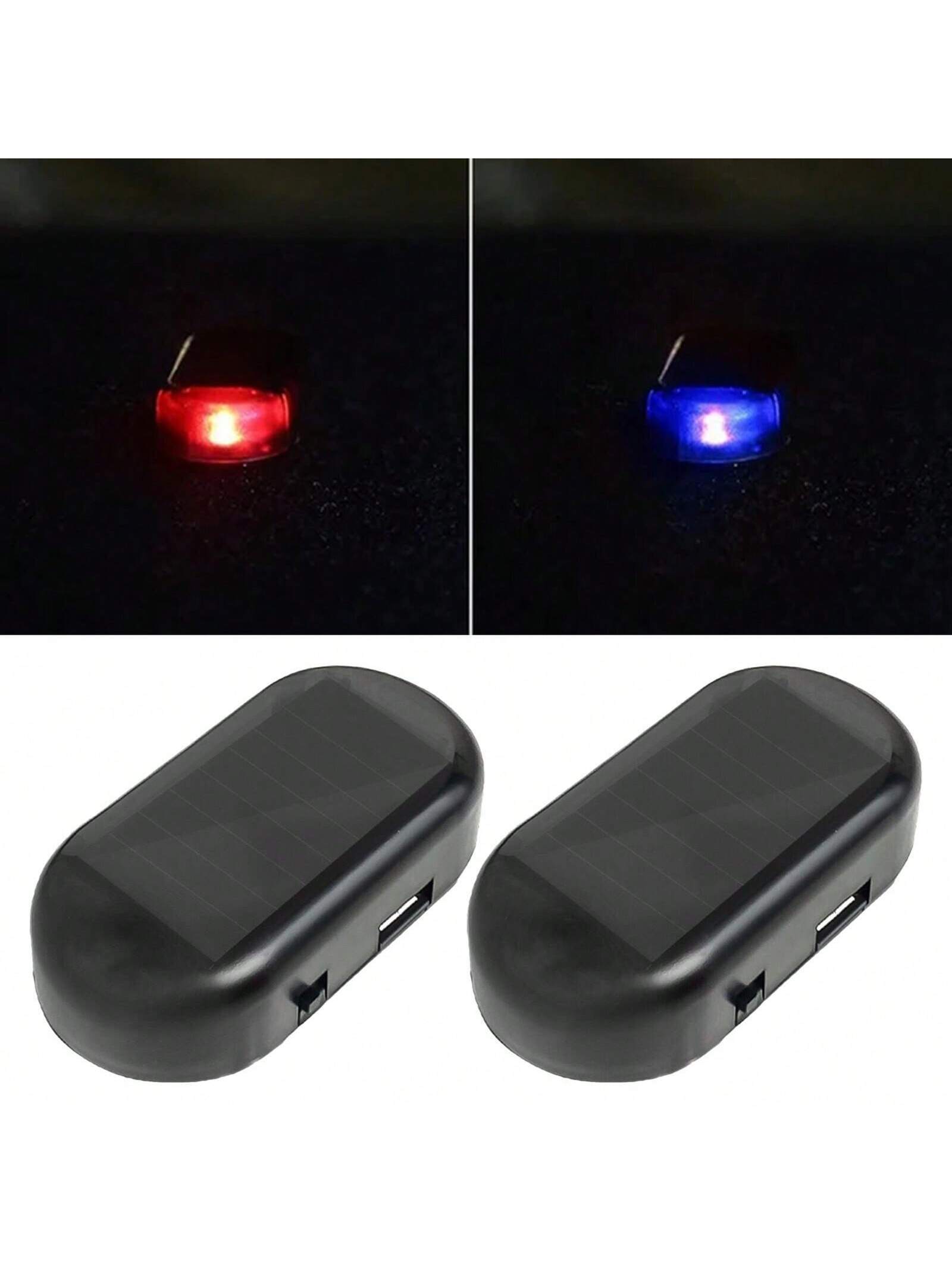 1PCS Black Shell Fake Solar Po - مراجعة Sos Light Strobe وسعره