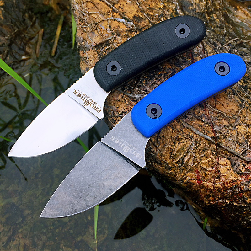 Brother Knife F015 Fixed Blade - مراجعة Bushcraft Knife Fixed وسعره