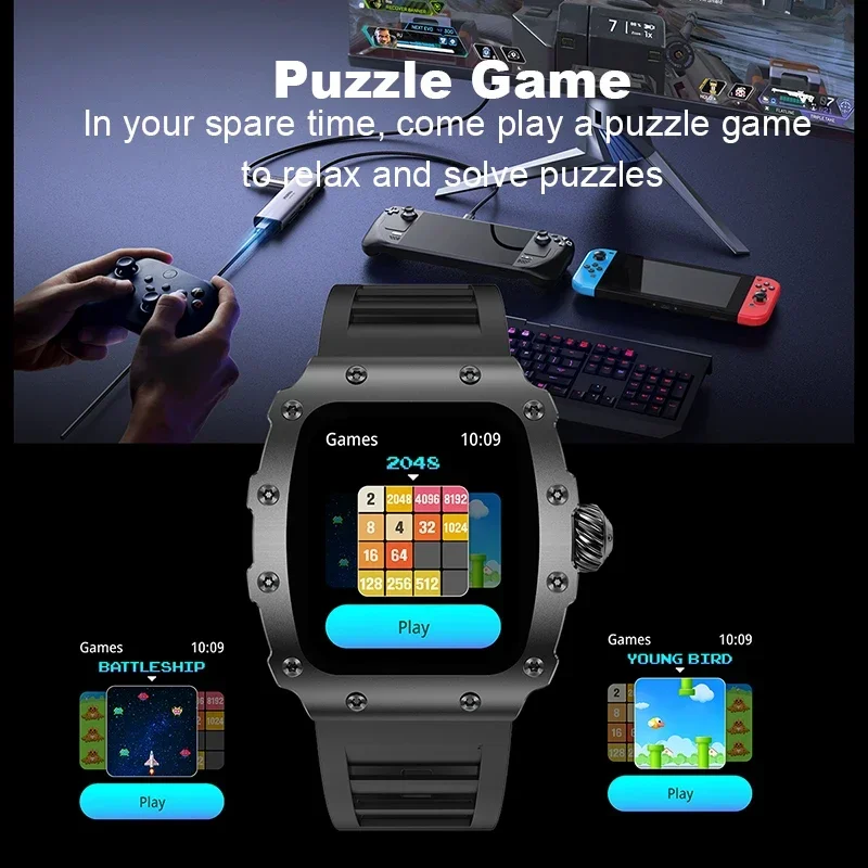 New Trend Smart Watch 1.76 inc - مراجعة Compass Lensatic وسعره