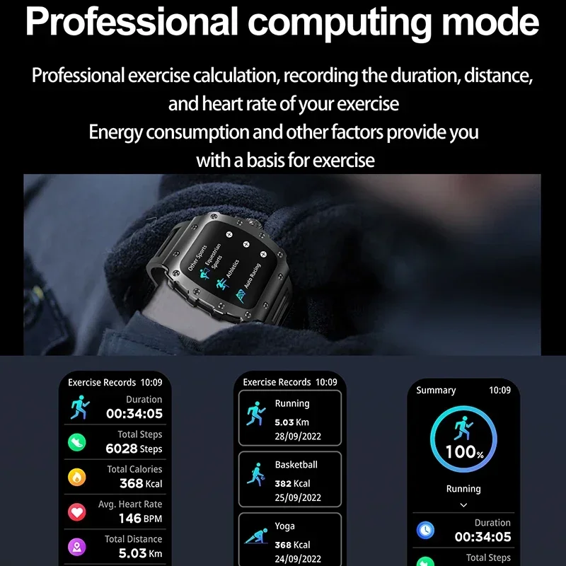 New Trend Smart Watch 1.76 inc - مراجعة Compass Lensatic وسعره
