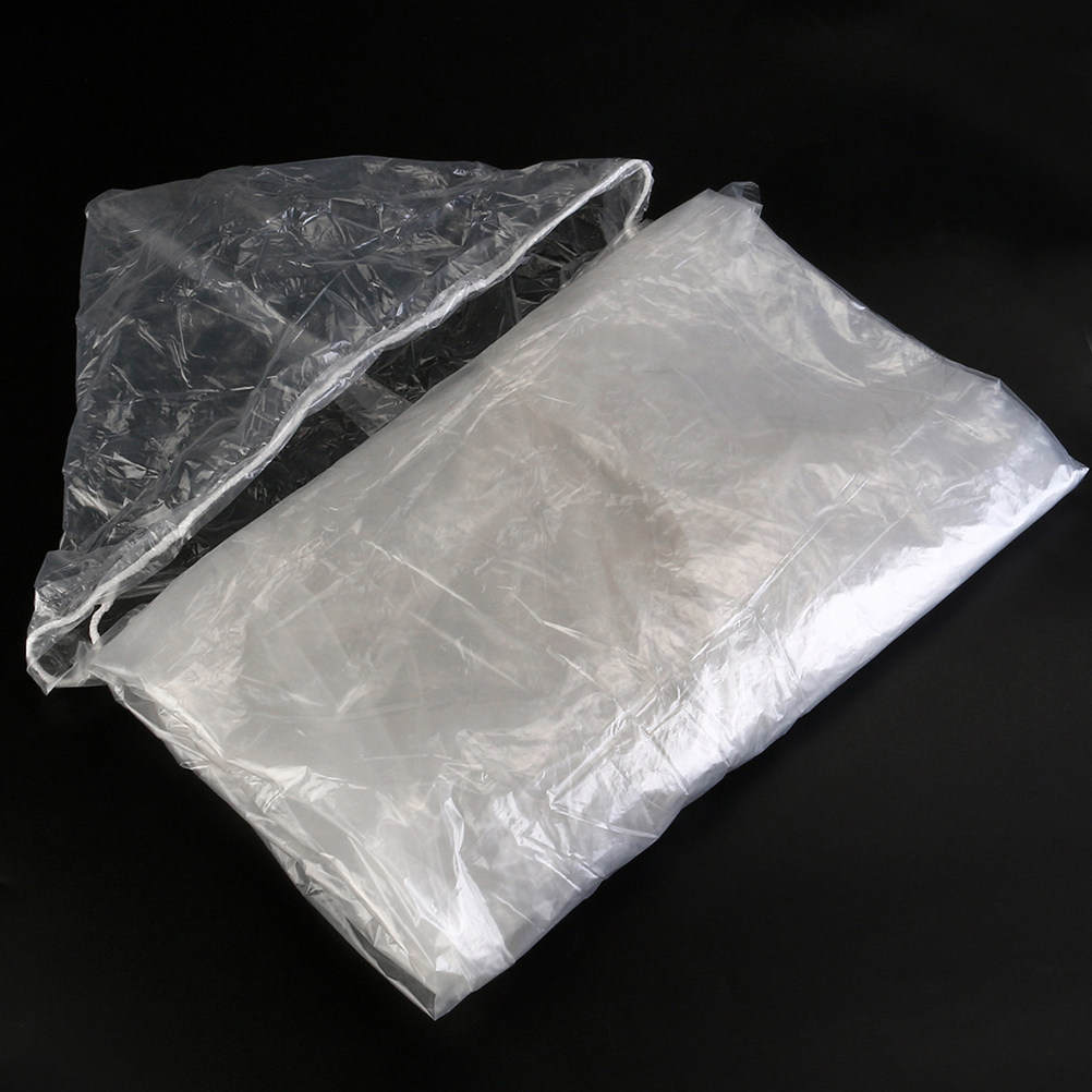 10Pcs Adult Disposable Raincoa - مراجعة Emergency Poncho Rain وسعره