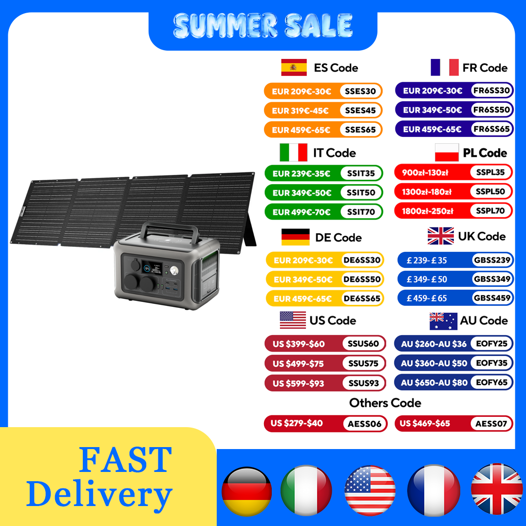 ALLPOWERS R600 299Wh 600W LiFe - مراجعة Solar Emergency Charger وسعره