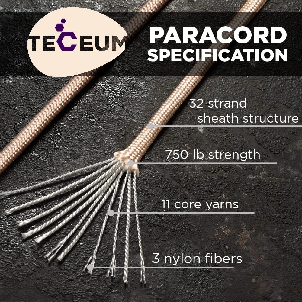 750 lb Paracord Rope - 1000Ft/ - مراجعة Para Cord 1000Ft وسعره