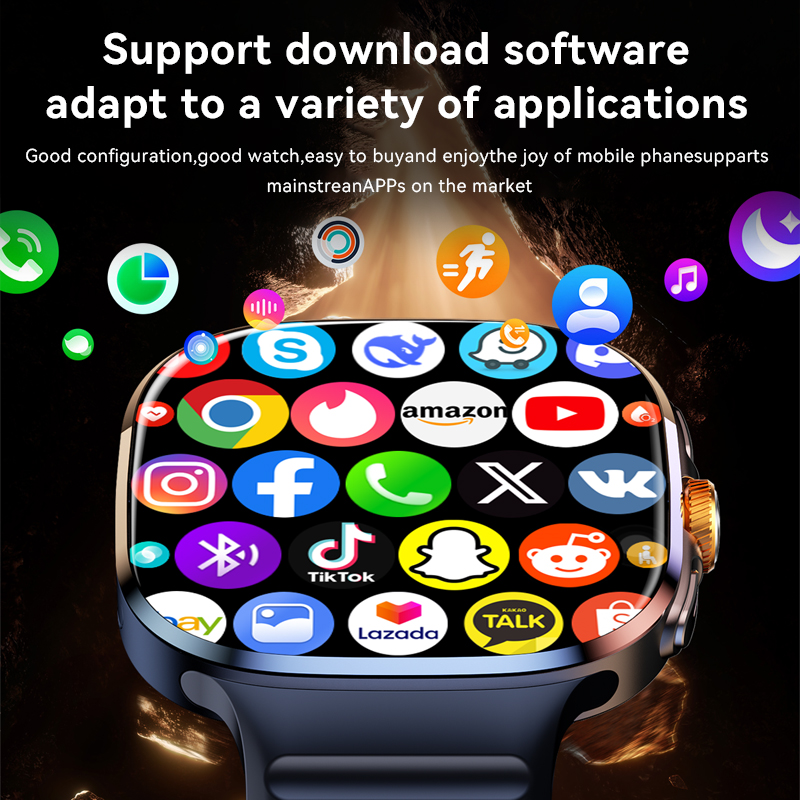New Large Screen Smartwatch 4G - مراجعة Compass Lensatic وسعره