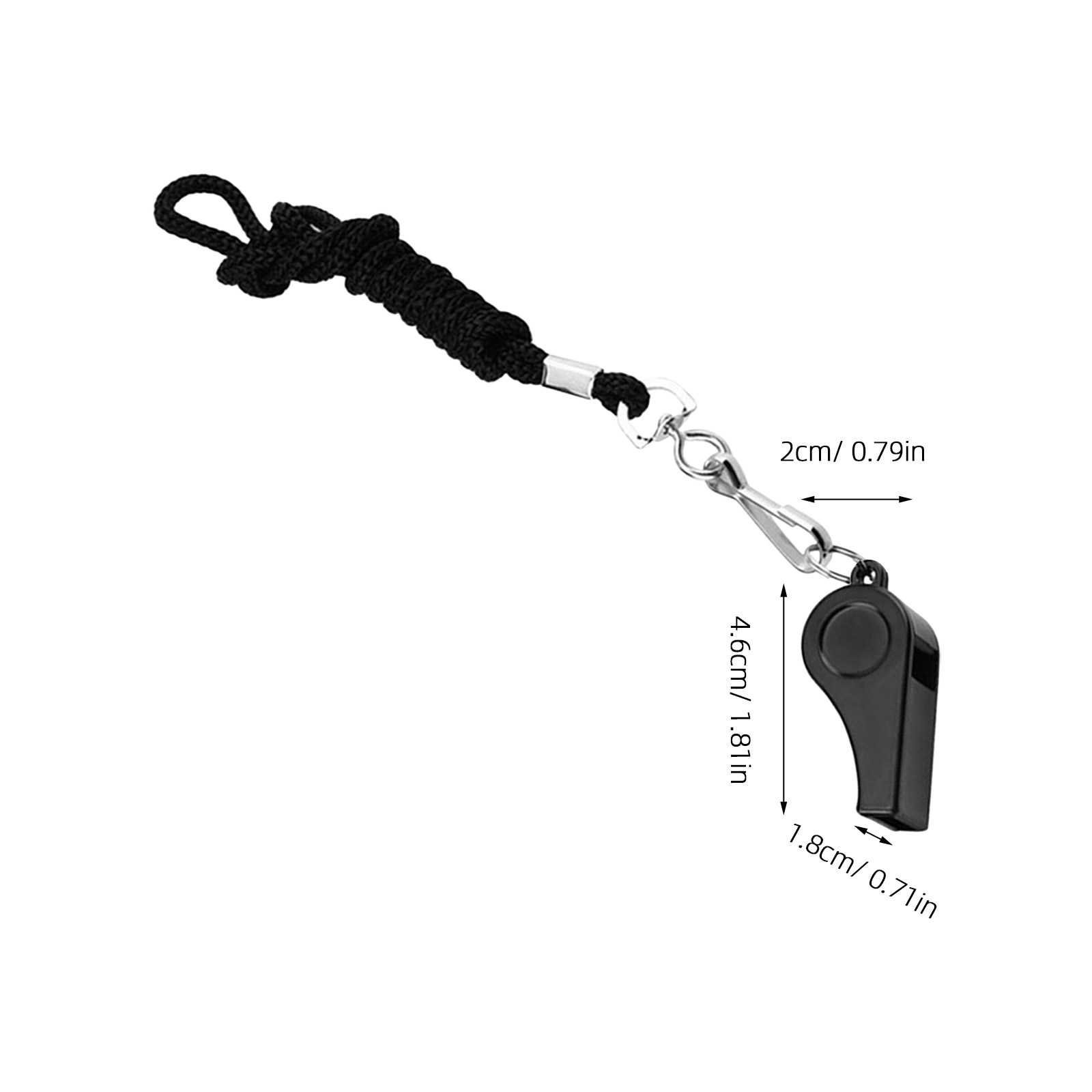 8Pcs Hanging Survival Whistles - مراجعة Emergency Whistle Loud وسعره